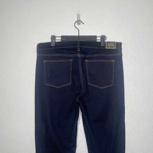 J.Crew Factory Womens Jeans Size 32 Midrise Toothpick Dark Wash Skinny Leg - Picture 11 of 12